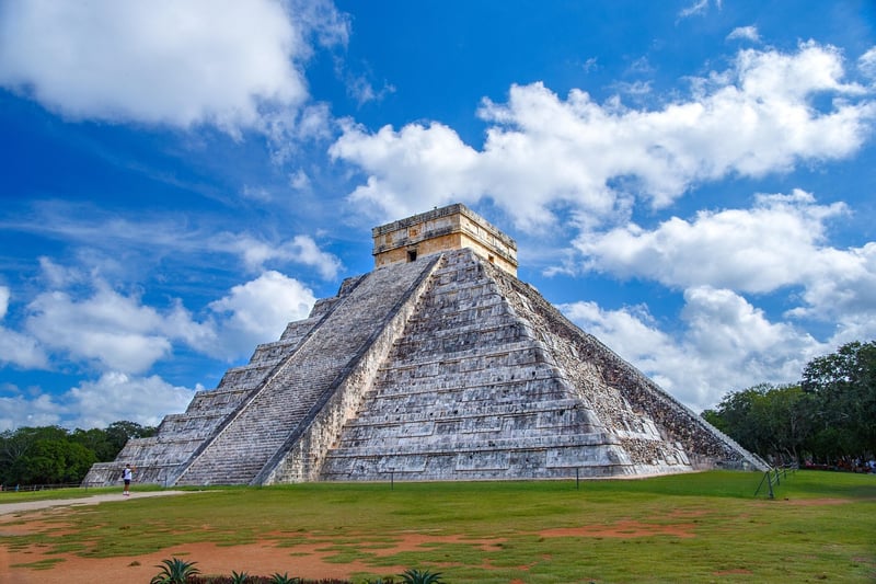 Mayan Pyramid in Mexico